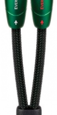 AudioQuest Evergreen .6m (1.96 ft.) RCA to RCA Analog Audio Interconnect Cable AudioQuest Evergreen .6m (1.96 ft.) RCA to RCA Analog Audio Interconnect Cable