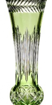 Waterford Fleurology Amy 14-Inch Lime Cased Bouquet Vase