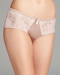 With mesh panels and delicate lace embroidery, these Elle Macpherson Intimates culottes are perfectly pretty. Style #E13-1004. With mesh panels and delicate lace embroidery, these Elle Macpherson Intimates culottes are perfectly pretty. Style #E13-1004.