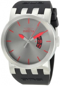Invicta Men's 10402BBB DNA Urban Gunmetal Dial Black Silicone Watch Invicta Men's 10402BBB DNA Urban Gunmetal Dial Black Silicone Watch