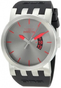 Invicta Men's 10402BBB DNA Urban Gunmetal Dial Black Silicone Watch