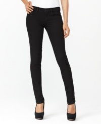 With a dark wash and a skinny leg, these stylish jeans from Joe's Jeans are versatile enough to dress down for day or up for night. With a dark wash and a skinny leg, these stylish jeans from Joe's Jeans are versatile enough to dress down for day or up for night.