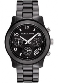 Michael Kors Women's MK5162 Black Ceramic Runway Watch Michael Kors Women's MK5162 Black Ceramic Runway Watch