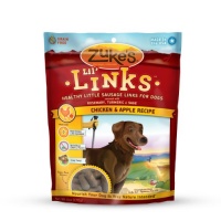 Zuke's Lil' Links Healthy Grain Free Little Sausage Links for Dogs, Chicken and Apple Recipe, 6-Ounce Zuke's Lil' Links Healthy Grain Free Little Sausage Links for Dogs, Chicken and Apple Recipe, 6-Ounce