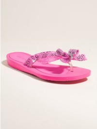 GUESS Tutu2 Flip-Flop Sandals, DARK PINK (5) GUESS Tutu2 Flip-Flop Sandals, DARK PINK (5)