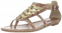 FRYE Women's Madison Huarache Thong Sandal,Gold Multi,9.5 M US FRYE Women's Madison Huarache Thong Sandal,Gold Multi,9.5 M US