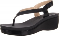 Calvin Klein Women's Whitlie Two Tone Patent Wedge Sandal,Black,9.5 M US Calvin Klein Women's Whitlie Two Tone Patent Wedge Sandal,Black,9.5 M US