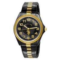 U.S. Polo Assn. Classic Men's USC80056 Gun-Metal Analogue Black Dial Expansion Watch U.S. Polo Assn. Classic Men's USC80056 Gun-Metal Analogue Black Dial Expansion Watch