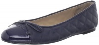 Delman Women's Falon Ballet Flat,Navy,6 M US Delman Women's Falon Ballet Flat,Navy,6 M US