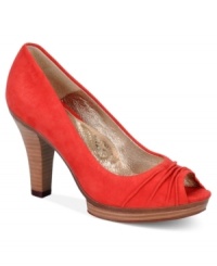 Sofft's Madeline platform pumps are super cute with a stacked heel and coordinating platform and feature the designer's signature comfort footbed. Sofft's Madeline platform pumps are super cute with a stacked heel and coordinating platform and feature the designer's signature comfort footbed.