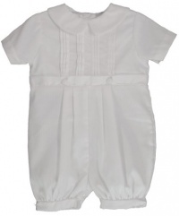 White Cotton Blend Pique Christening Baptism Knicker and Hat White Cotton Blend Pique Christening Baptism Knicker and Hat