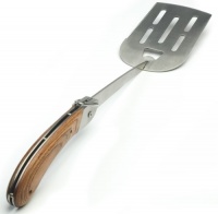 Charcoal Companion Explorer Folding Handle Grilling Spatula Charcoal Companion Explorer Folding Handle Grilling Spatula