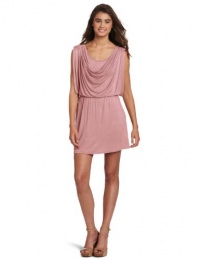 Wrapper V-Back Blouse Jersey Dress Wrapper V-Back Blouse Jersey Dress
