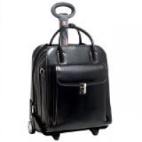 McKleinUSA LA GRANGE 96495 Black Leather Vertical Detachable-Wheeled Ladies' Briefcase McKleinUSA LA GRANGE 96495 Black Leather Vertical Detachable-Wheeled Ladies' Briefcase