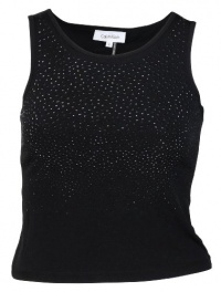 Calvin Klein Women's Embellished Sleeveless Top