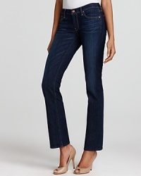 Articulated in an inky blue wash, these 7 For All Mankind straight-leg jeans effortlessly make the transition from day to night. Articulated in an inky blue wash, these 7 For All Mankind straight-leg jeans effortlessly make the transition from day to night.