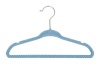 Delta 30 Count Set of Kids Velvet Hanger, Blue