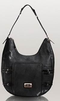 GUESS Baden Large Hobo, BLACK GUESS Baden Large Hobo, BLACK