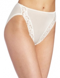 Wacoal Women's Bodysuede Lace Hi-Cut Brief Wacoal Women's Bodysuede Lace Hi-Cut Brief