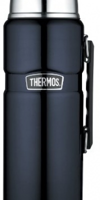 Thermos Stainless King 2-Liter/68-Ounce Beverage Bottle, Midnight Blue Thermos Stainless King 2-Liter/68-Ounce Beverage Bottle, Midnight Blue