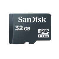 SanDisk 32GB microSDHC Memory Card (Bulk Package)