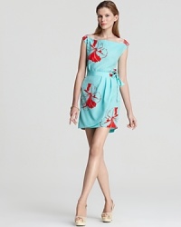 This gorgeous Oonagh by Nanette Lepore dress imbues your wardrobe with vintage chic, flaunting a silhouette reminiscent of 1950s style. Complete with a vibrant print, this retro redux has made its return--and isn't going anywhere aside from your closet. This gorgeous Oonagh by Nanette Lepore dress imbues your wardrobe with vintage chic, flaunting a silhouette reminiscent of 1950s style. Complete with a vibrant print, this retro redux has made its return--and isn't going anywhere aside from your closet.