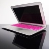 TopCase HOT PINK Keyboard Silicone Cover Skin for Macbook AIR 11 A1370 Late 2010 - Mid 2011(JULY) with TOPCASE Logo Mouse Pad