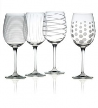Mikasa Cheers 16-Ounce White Wine, Set Of 4 Mikasa Cheers 16-Ounce White Wine, Set Of 4