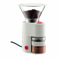 Bodum Bistro Electric Burr Coffee Grinder, White Bodum Bistro Electric Burr Coffee Grinder, White