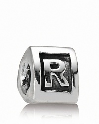 Add meaningful initials to your PANDORA bracelet with sterling silver alpha charms. Add meaningful initials to your PANDORA bracelet with sterling silver alpha charms.