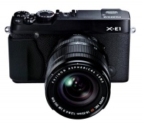 Fujifilm X-E1 18-55mm Lens 16.3MP Compact System Digital Camera Kit with 2.8-Inch LCD - Body Only (Black) Fujifilm X-E1 18-55mm Lens 16.3MP Compact System Digital Camera Kit with 2.8-Inch LCD - Body Only (Black)