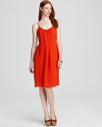 A coquettish French Connection dress perfects Parisian chic with gamine details and femme accents. Complete the look with ladylike platforms for tasteful peek at your gorgeous gams. A coquettish French Connection dress perfects Parisian chic with gamine details and femme accents. Complete the look with ladylike platforms for tasteful peek at your gorgeous gams.