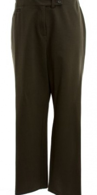 Eileen Fisher Woodland Rayon Knit Tab Waist Straight Leg Trouser Pant 3X Eileen Fisher Woodland Rayon Knit Tab Waist Straight Leg Trouser Pant 3X