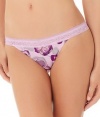 Calvin Klein Women's Naked Glamour Cheeky Bikini, Morning Glory Print, Medium