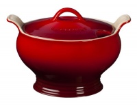 Le Creuset Stoneware 3-Quart Soup Toureen, Cherry