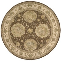 Nourison 3000 Brown Traditional Persian 7'6 x 9'6 Rug (3106) Nourison 3000 Brown Traditional Persian 7'6 x 9'6 Rug (3106)