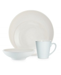 With clean lines and shades of white, the Kealia place settings dish out casual fare with modern elegance, plus all the convenience of dishwasher- and microwave-safe stoneware. From Noritake's collection of white dinnerware. With clean lines and shades of white, the Kealia place settings dish out casual fare with modern elegance, plus all the convenience of dishwasher- and microwave-safe stoneware. From Noritake's collection of white dinnerware.