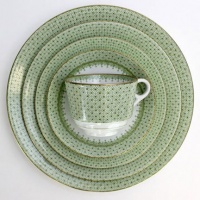 Mottahedeh Apple Lace Five Piece Place Setting Mottahedeh Apple Lace Five Piece Place Setting