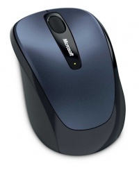Microsoft Wireless Mobile Mouse 3500 - Storm Gray Metallic Microsoft Wireless Mobile Mouse 3500 - Storm Gray Metallic