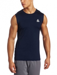 adidas Men's Techfit Fitted Sleeveless Tank Top adidas Men's Techfit Fitted Sleeveless Tank Top