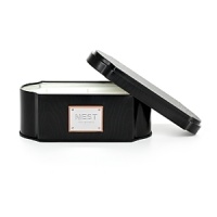 Made from a highly refined, premium soy-based wax, this handsome three-wick candle by NEST Fragrances is infused with a soft blend of orange blossom, orchid, tiare flower and freesia combined with tangerine, lemon and musk. It's designed to burn for approximately 90 hours. Made from a highly refined, premium soy-based wax, this handsome three-wick candle by NEST Fragrances is infused with a soft blend of orange blossom, orchid, tiare flower and freesia combined with tangerine, lemon and musk. It's designed to burn for approximately 90 hours.