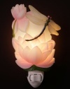 Dragonfly and Water Lily Nightlight