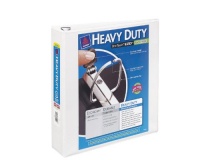 Avery Heavy-Duty View Binder with 2 Inch One Touch EZD Ring, White, 1 Binder (79792) Avery Heavy-Duty View Binder with 2 Inch One Touch EZD Ring, White, 1 Binder (79792)