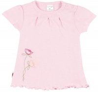 Kushies Baby-Girls Newborn Rose Garden Short Sleeve T-shirt, Pink, 12 Months Kushies Baby-Girls Newborn Rose Garden Short Sleeve T-shirt, Pink, 12 Months