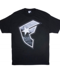 This graphic print Famous Stars and Straps tee makes a stylish statement. This graphic print Famous Stars and Straps tee makes a stylish statement.