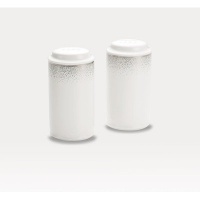 Noritake Alana Platinum Salt and Pepper Shaker, 4-inch Noritake Alana Platinum Salt and Pepper Shaker, 4-inch