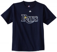 MLB Tampa Bay Rays Official Wordmark Short Sleeve Basic Tee Boys' MLB Tampa Bay Rays Official Wordmark Short Sleeve Basic Tee Boys'