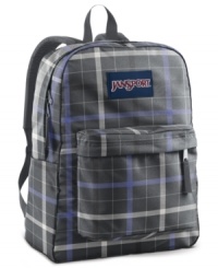 Get back to basics with the classic Jansport carrier, a combination of street style and comfortable carrying, with a compartment big enough to handle all of your gear. Lifetime warranty.