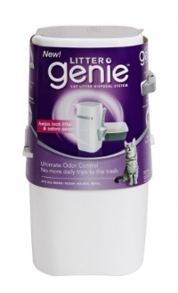 Litter Genie Cat Litter Disposal Odor Free Pail System Litter Genie Cat Litter Disposal Odor Free Pail System