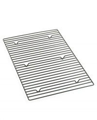 Cool your baked good properly and you'll be rewarded with perfect results every time. This large cooling rack is the best choice for baking, helping cookies and other treats cool better and faster. Limited lifetime warranty. Cool your baked good properly and you'll be rewarded with perfect results every time. This large cooling rack is the best choice for baking, helping cookies and other treats cool better and faster. Limited lifetime warranty.